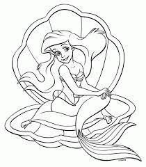 There are tons of great resources for free printable color pages online. Ariel The Mermaid Coloring Pages Coloring Home
