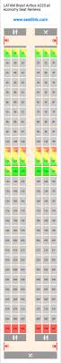 latam brasil airbus a320 all economy 320 seat map united