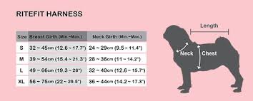 Puppia Harness Size Chart Goldenacresdogs Com