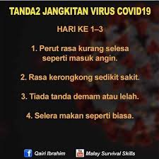 Kementerian kesihatan malaysia sentiasa berhubung dengan pihak. Kelantanese Tanda Tanda Jangkitan Virus Covid 19 Ambil Facebook