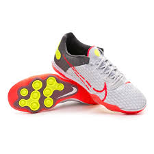 We've compiled our giant choice of nice futsal shoes right here and you will. Futsal Boot Nike React Gato White Bright Crimson Cool Grey Football Store Futbol Emotion