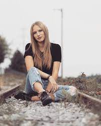 Outdoor Portrait Photography By Andri Laukas Inspiration Photography Portraitphotography Outdoor Portraits Outdoor Portrait Photography Railroad Photoshoot