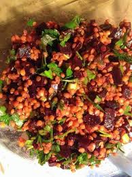 Rote Linsen Salat Mit Roter Bete Von Sessm Chefkoch Rezept Linsensalat Rezept Rote Linsen Salat Linsensalat