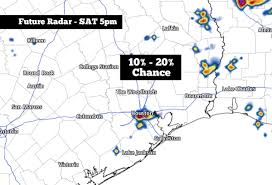 A few thunderstorms are possible in Houston for the Fourth of July. Here's when.