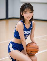 バスケ少女ちょいえちユニフォームの画像まとめ | AIエロ画像館