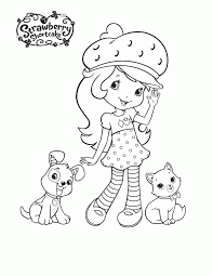 Angel food cake, strawberries and. Free Printable Strawberry Shortcake Coloring Pages For Kids Coloring Home