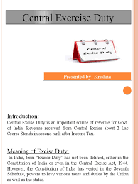 Learn the definition of 'excise duty'. Excise Excise Taxation