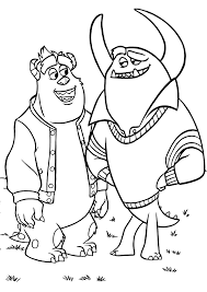 Printable coloring pages for you to color and have fun. Monsters University Coloring Pages Best Coloring Pages For Kids