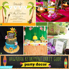 Every party must have cake! Hawaiian Retirement Party Guide