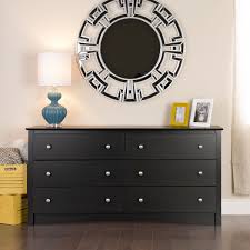 Copeland's luxury, cherry wood, monterey 6 drawer dresser fuses american art's & crafts style with modern japanese and asian design. Monterey 6 Drawer Dresser White Walmart Com Walmart Com