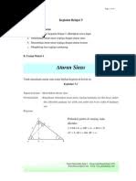 Berdasarkan aturan sinus, maka hubungan antara panjang sisi dan besar sudut dalam segitiga abc berikut yang benar adalah …. Aturan Sinus Cosinus Dan Luas Segitiga Pdf