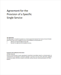 14+ Service Agreement Examples - PDF