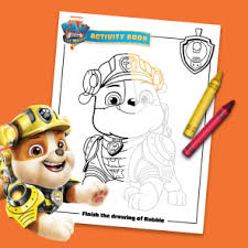 Free printable paw patrol 39 coloring page for kids of all ages. The Top 10 Paw Patrol Printables Of All Time Nickelodeon Parents
