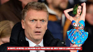 Katy Perry y sus dos razones para salvar al West Ham del descenso