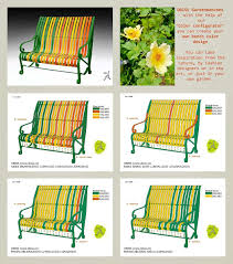 Banc De Jardin En Metal Obiss En 2020 Banc De Jardin Blanc Banc Jardin Combinaisons De Couleurs
