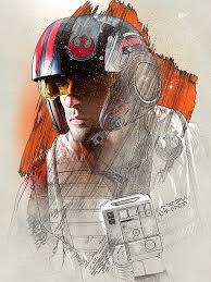 Star Wars The Last Jedi Promotional Art Poe Dameron Starwars Thelastjedi Star Wars Art Star Wars Artwork Star Wars Pictures