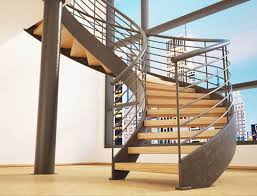 Curved staircase shape and design the shape of the staircase and the available space play a big role in the final cost of the staircase. Curved Metal Staircases Steel Aluminum Paragon Stairs