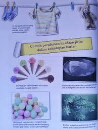 Nota ringkas berbentuk peta minda bagi bab 3 sains tingkatan 1. Tiga Keadaan Jirim