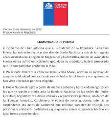 Macri decretará duelo nacional ante el hallazgo del submarino. En Linea Maule Gobierno Declara Duelo Nacional Por Facebook