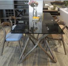 We complete each glass top dining room set with complementary chairs, offering seamless collections with exquisite modern, transitional or traditional looks. China New Nordic Design Home Furniture Rectangle Glass Top Wooden Dining Table Set China Wooden Dining Table Dining Room Table