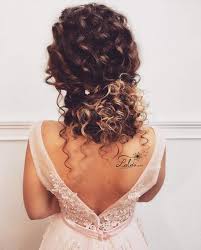 24 Wedding Hairstyles For Naturally Curly Hair Happywedd Com Promproposal Curly Hair Styles Naturally Curly Hair Styles Natural Curls Hairstyles