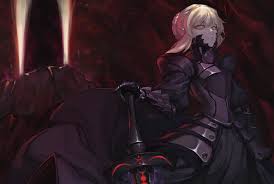 Anime Fate Grand Order Saber Alter Wallpaper In 2020 Manga Girl Fate Character Wallpaper