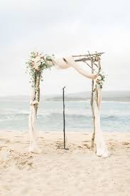 Pink Pastel Beach Wedding In Carmel Beach Wedding Arch Wedding Beach Ceremony Rustic Beach Wedding