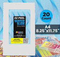 EZ Peel Waterslide Decal Paper - ColDesi