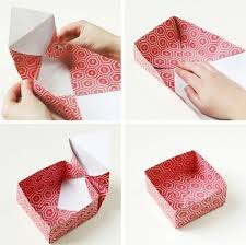 Caixa De Papel Dobradura Passo A Passo Caixinha De Origami Facil De Fazer Passo A Passo Artesanato Passo A Passo Caixa De Origami Origami Simples Projeto Origami