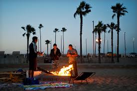 Fire pits also come in various materials, such as stone, tile, stainless steel and copper. Update Southern California Smog Agency Votes To Approve Beach Fire Pit Regulations Map Poll 89 3 Kpcc