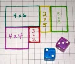 Bagels And Blogs Math Coach S Corner Area Math Games Fun Math Education Math