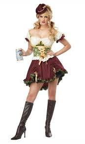 Steampunk Beer Garden Girl Oktoberfest Costume Costumes For Women Beer Girl Costume