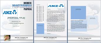 Editable Printable Proposal Templates