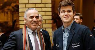 Garry kasparov is back in action tonight in the champions showdown: Kasparov Gegen Carlsen Perlen Vom Bodensee Das Schachmagazin