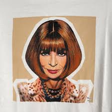 Proof of Concept Anna Wintour T-Shirt White Crew Cotton Short Sleeve Sz XS