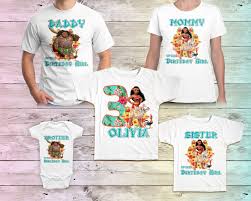 Birthday T Shirt Design For Family Moana Birthday Shirt Moana Maui Family Birthday Tshirt Etsy Trolls Birthday Birthday Shirts Birthday Tshirts