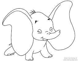 Free printable dumbo coloring pages. Dumbo Coloring Pages Disneyclips Com
