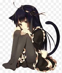Maybe you would like to learn more about one of these? Catgirl Anime Black Cat Cat Animals Black Hair Png Pngegg