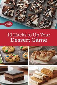 10 Hacks To Up Your Dessert Game Desserts Fall Dessert Recipes Dessert Games
