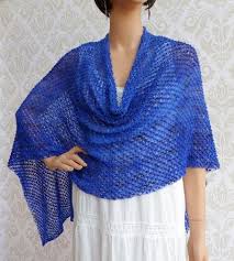 2 das stricken des ponchos; Poncho Stricken Luftig Leicht Fur Den Sommer