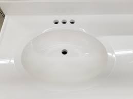 White marble is a fantastic material for bathrooms. Solid White Cultured Marble Vanity Top Explore At Builders Surplus
