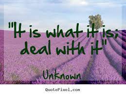 Deal With It Quotes Quotesgram