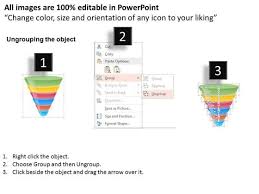 Business Diagram Sales Conversion Funnel Chart Presentation