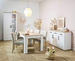 buffet 3 portes 3 tiroirs romance imitation pin imitation chene table salle a manger buffet salle a manger salle a manger peinture