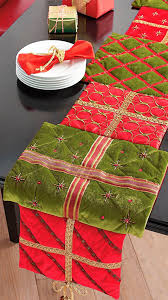 Presents Table Runner Grandin Road In 2020 Christmas Placemats Christmas Crafts Decorations Candy Christmas Decorations
