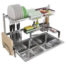 skywin kitchen dish rack over sink 2