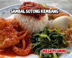 It can be served with boiled rice and selections of chinese greens such as bok choy, kailan/gailan and others. Resepi Ummi Sedap Nye Di Makan Bersama Nasi Lemak Atau Facebook