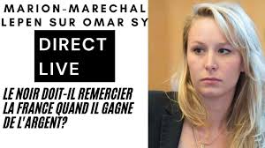 Marion maréchal le pen redécouvre sa féminité entre les mains dun noir ! Marion Marechal Lepen Le Noir Doit Remercier La France Lorsqu Il Gagne De L Argent Youtube