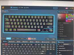 But maybe try that version of the software. Gk61 I Can T Change The Rgb On Layer 1 2 3 Only On Driver Mode Gk61