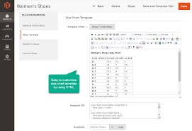 How To Customize Size Charts In Magento 2 Mageplaza